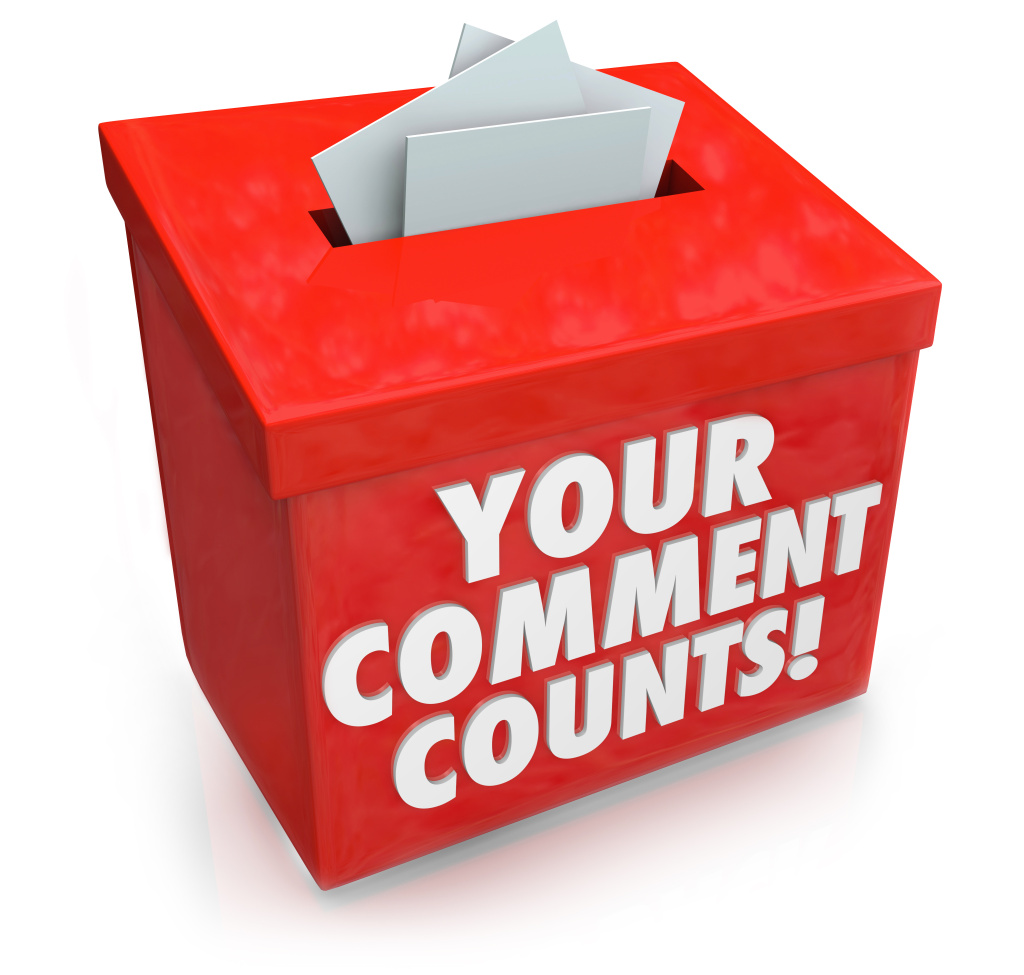 Your Comment Counts Suggestion Feedback Opinion Box