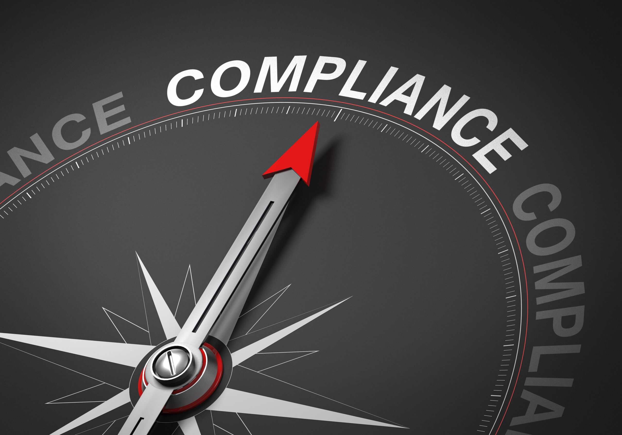 Compass pointing to "Compliance"