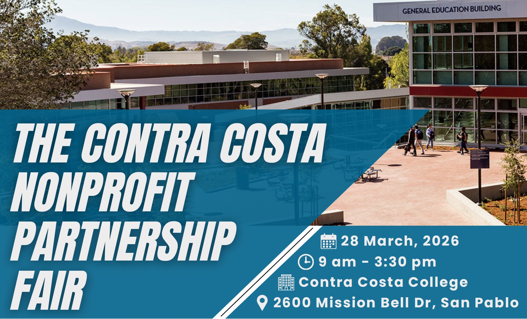 Contra Costa Nonprofit Partnership Fair promotional cover
