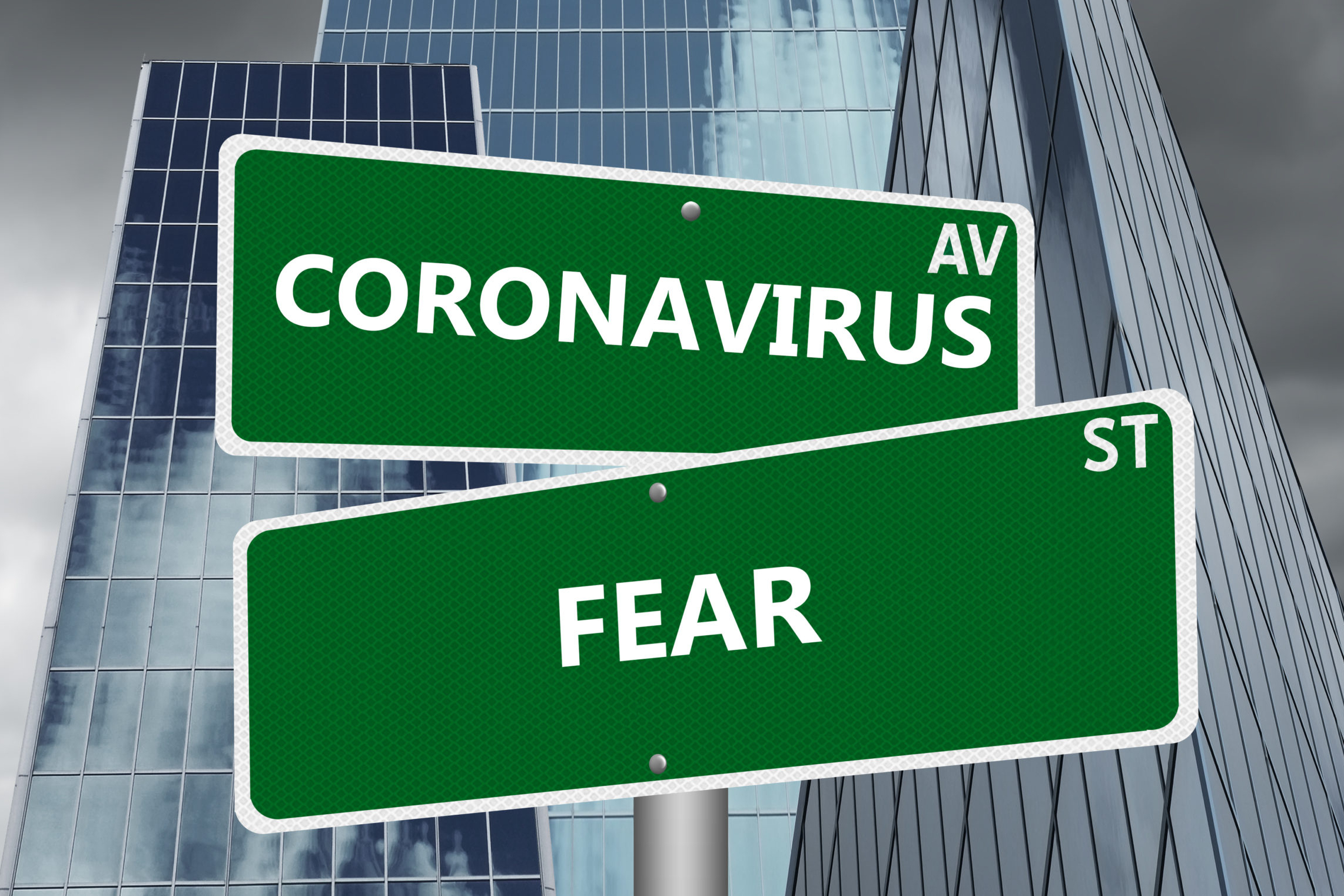 Coronavirus Av & Fear St Signs