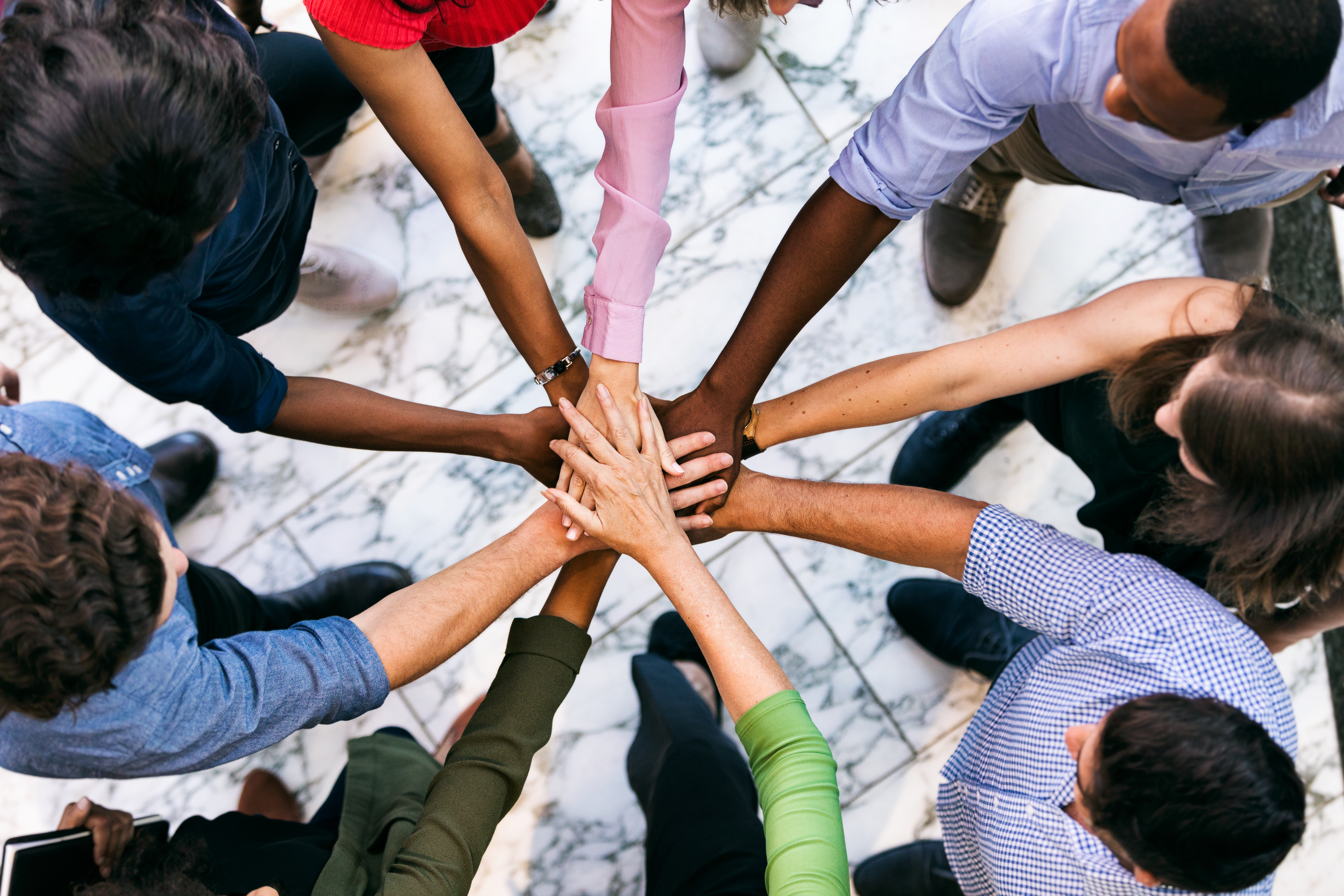 All Hands Working Together