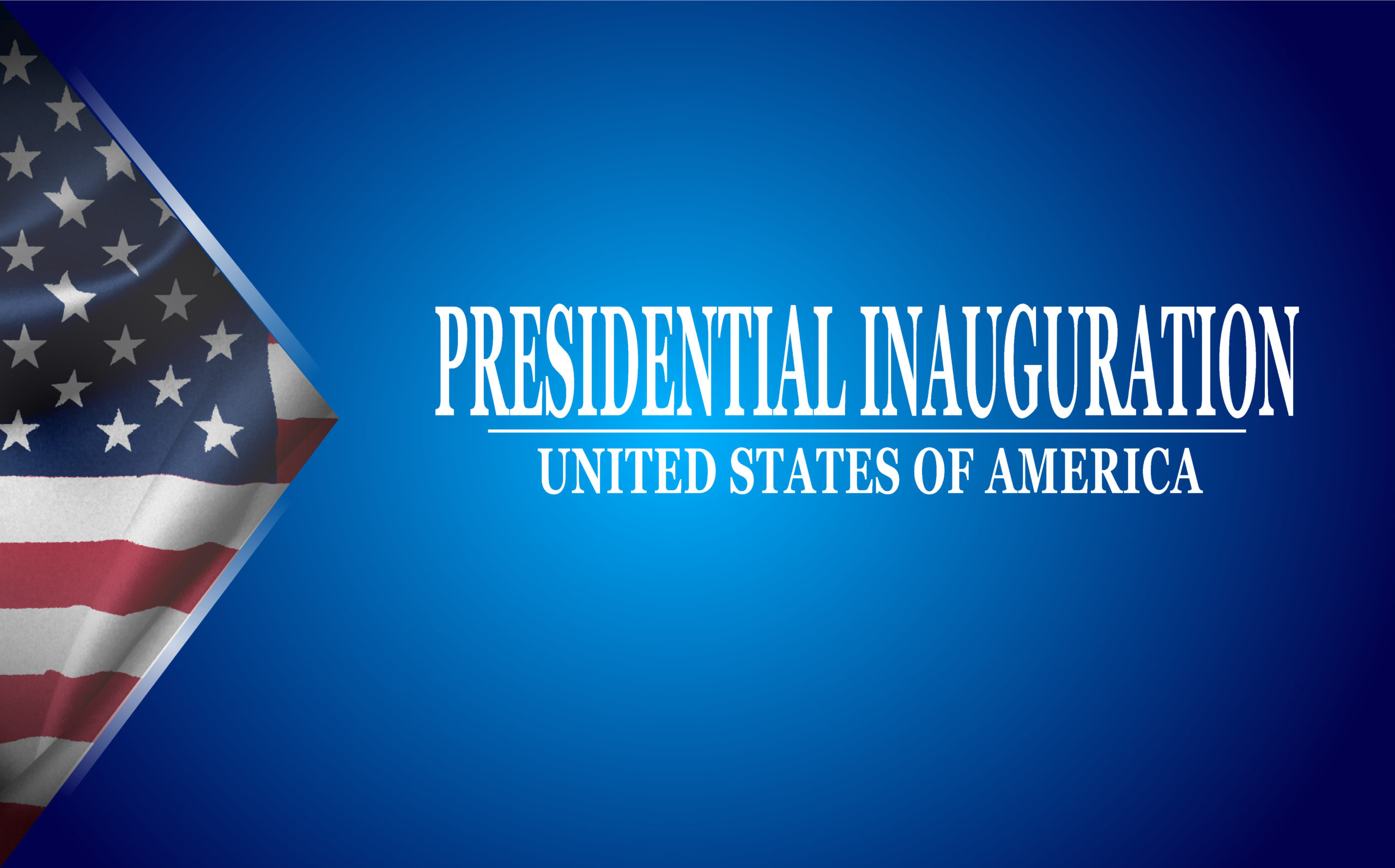 USA Presidential Inauguration Graphic